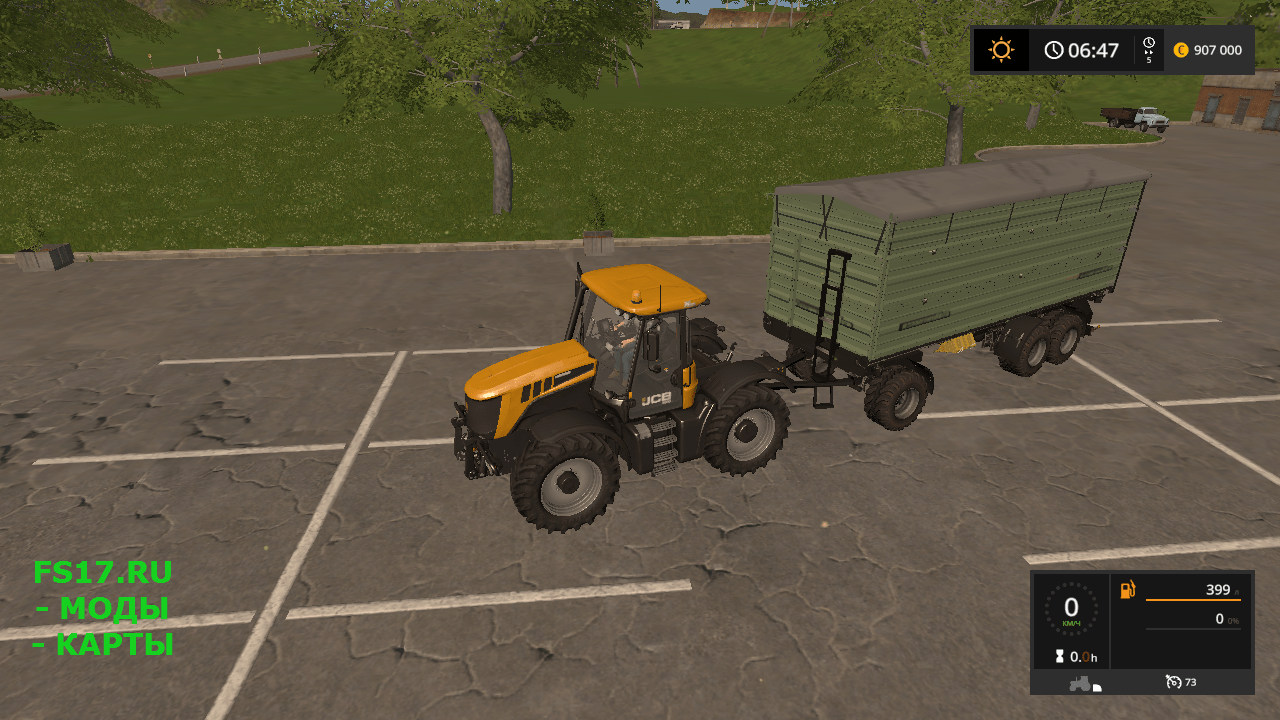 Прицеп CASELLA 3 WSB V1.0 для Farming Simulator 2017