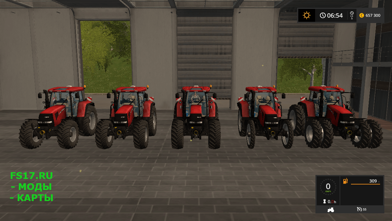 Трактор Case CVX 160 v 2.1 для Farming Simulator 2017