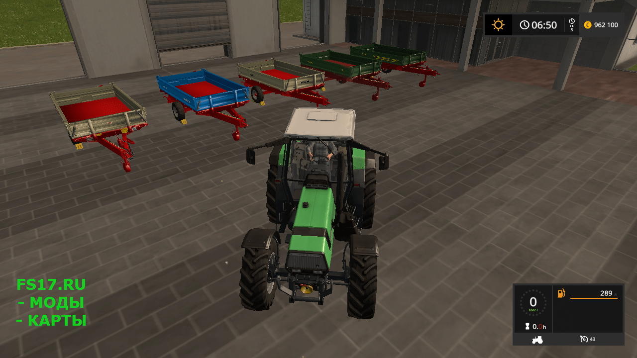 Прицеп Universal Kipper v1.5 для Farming Simulator 2017