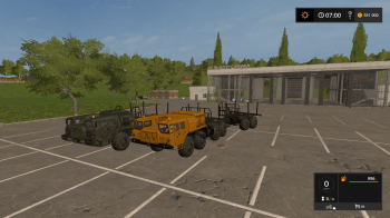 Пак грузовиков МАЗ-7310 и МАЗ-7410 для Farming Simulator 2017