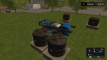 Покупаемая емкость с жидким удобрением для Farming Simulator 2017