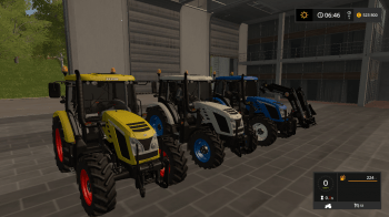 Трактор ZETOR PROXIMA 120 MULTICOLOR V1.0.0.0 для Farming Simulator 2017