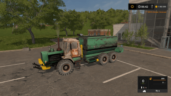 Кормораздатчик ХТЗ T 150  v 1.0 для Farming Simulator 2017.