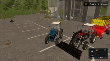 Трактор UNIVERSAL 445DTC V1.1.1.0 для Farming Simulator 2017