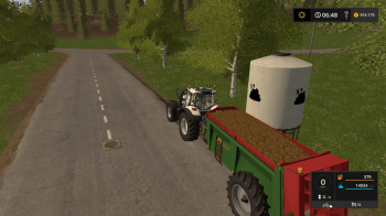 Навозоразбрасыватель GYRAX EBMX 155 V1.0 для Farming Simulator 2017