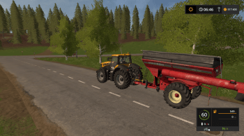 Прицеп перегрузчик HORSCH UW 160 для Farming Simulator 2017