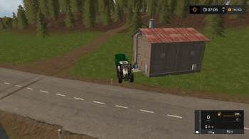 Хранилище для щепы для Farming Simulator 2017