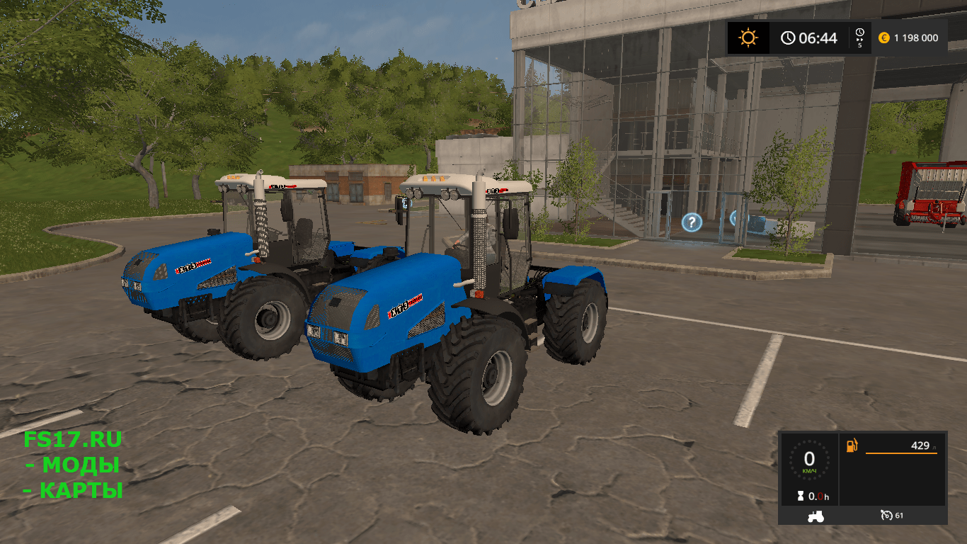 Трактор ХТЗ 17221-09 V1.0 для Farming Simulator 2017
