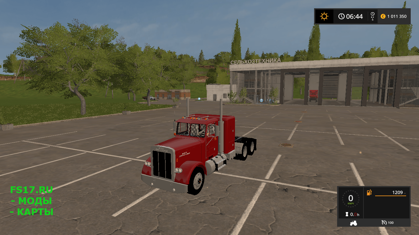 Тягач FREIGHTLINER WLF V1.0 для Farming Simulator 2017