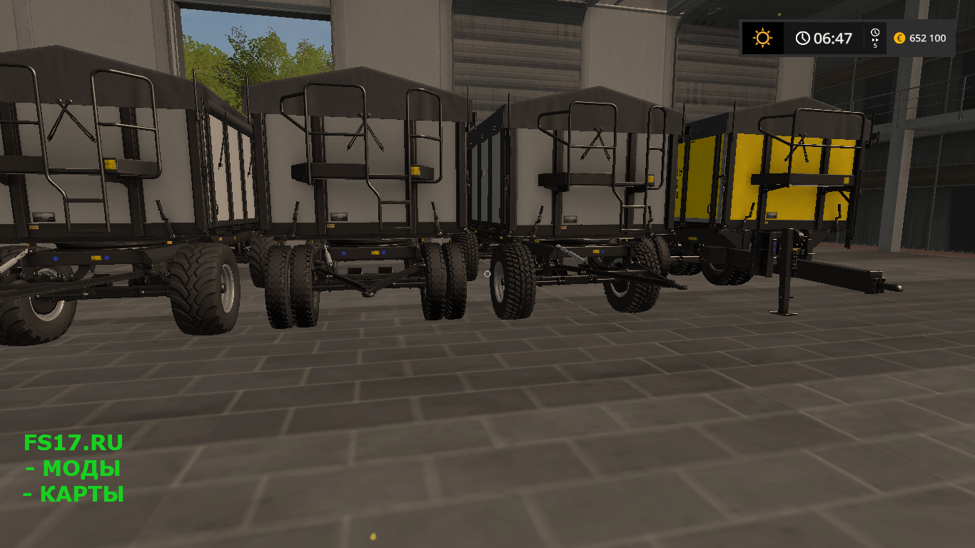 Пак прицепов WIELTON AGRO V1.3 для Farming Simulator 2017