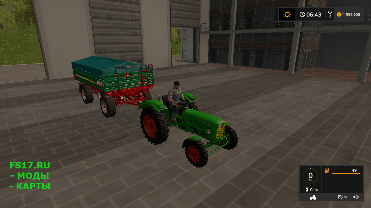 Трактор GULDNER G40 SUBSCRIPTION EDITION V1.0 для Farming Simulator 2017