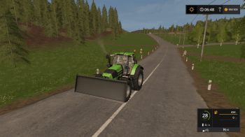 Отвал для трактора Saphir MGS 350 V1.0.0.0 для Farming Simulator 2017