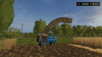 Тюкопресс PROGRESS K 454 SMALL BALER V1.0 для Farming Simulator 2017