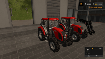 Трактор ZETOR PROXIMA 7441 V1 для Farming Simulator 2017