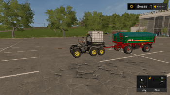 Квадроцикл Quad POLARIS 6x6 v 1.0 для Farming Simulator 2017