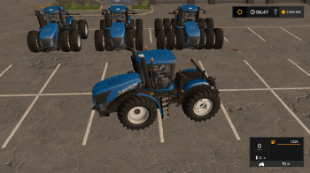 Трактор NEW HOLLAND T9.450 V2.0 для Farming Simulator 2017
