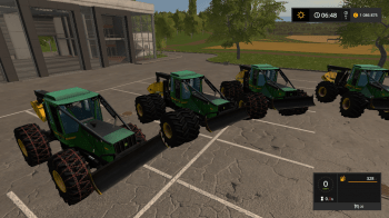 Трелевочный трактор JOHN DEERE 748H BETA для Farming Simulator 2017