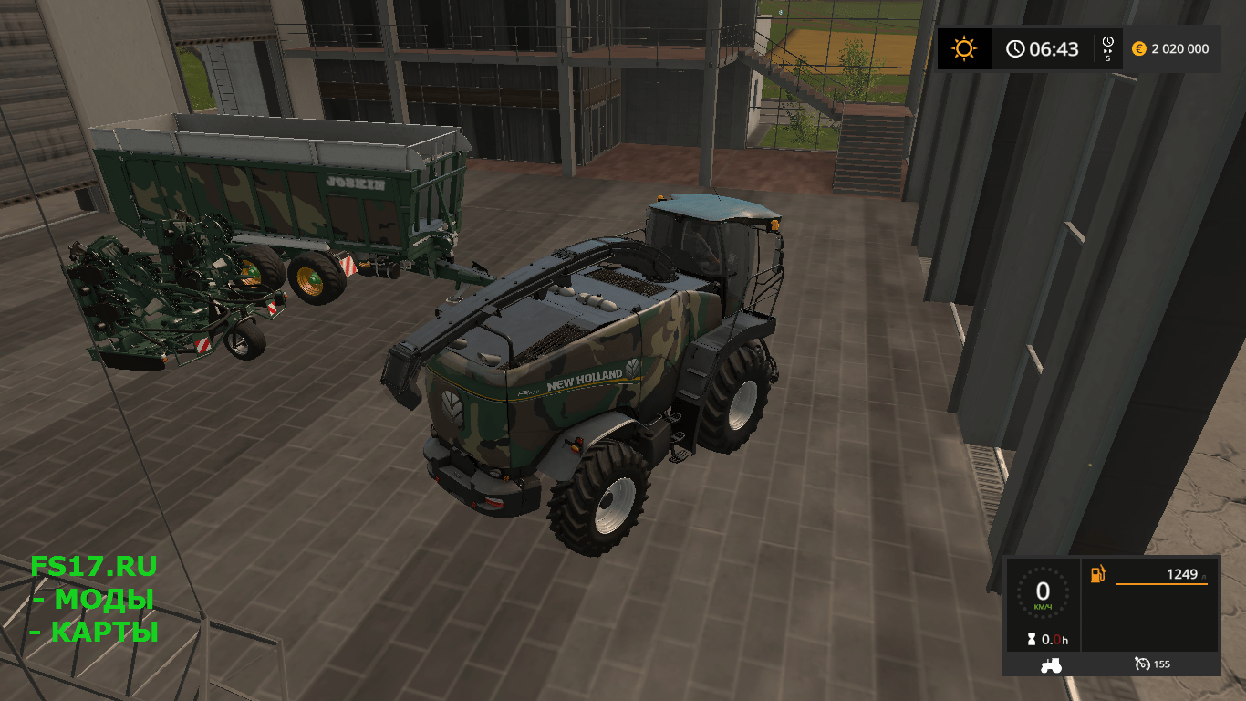 Читерский пак NEWHOLLAND FORAGE PACK V2.5 FIXED для Farming Simulator 2017
