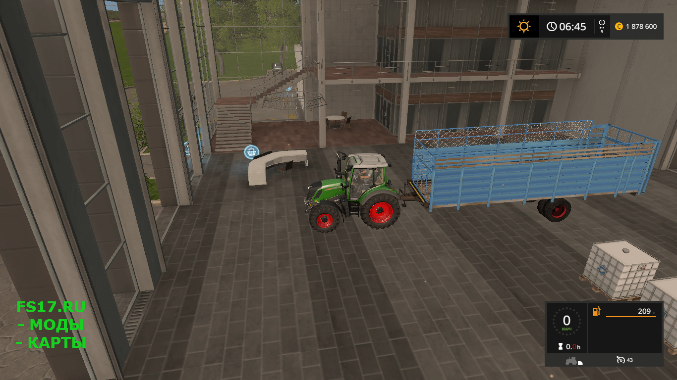 Прицеп HTS 50.04 v 1.0.0.0 для Farming Simulator 2017