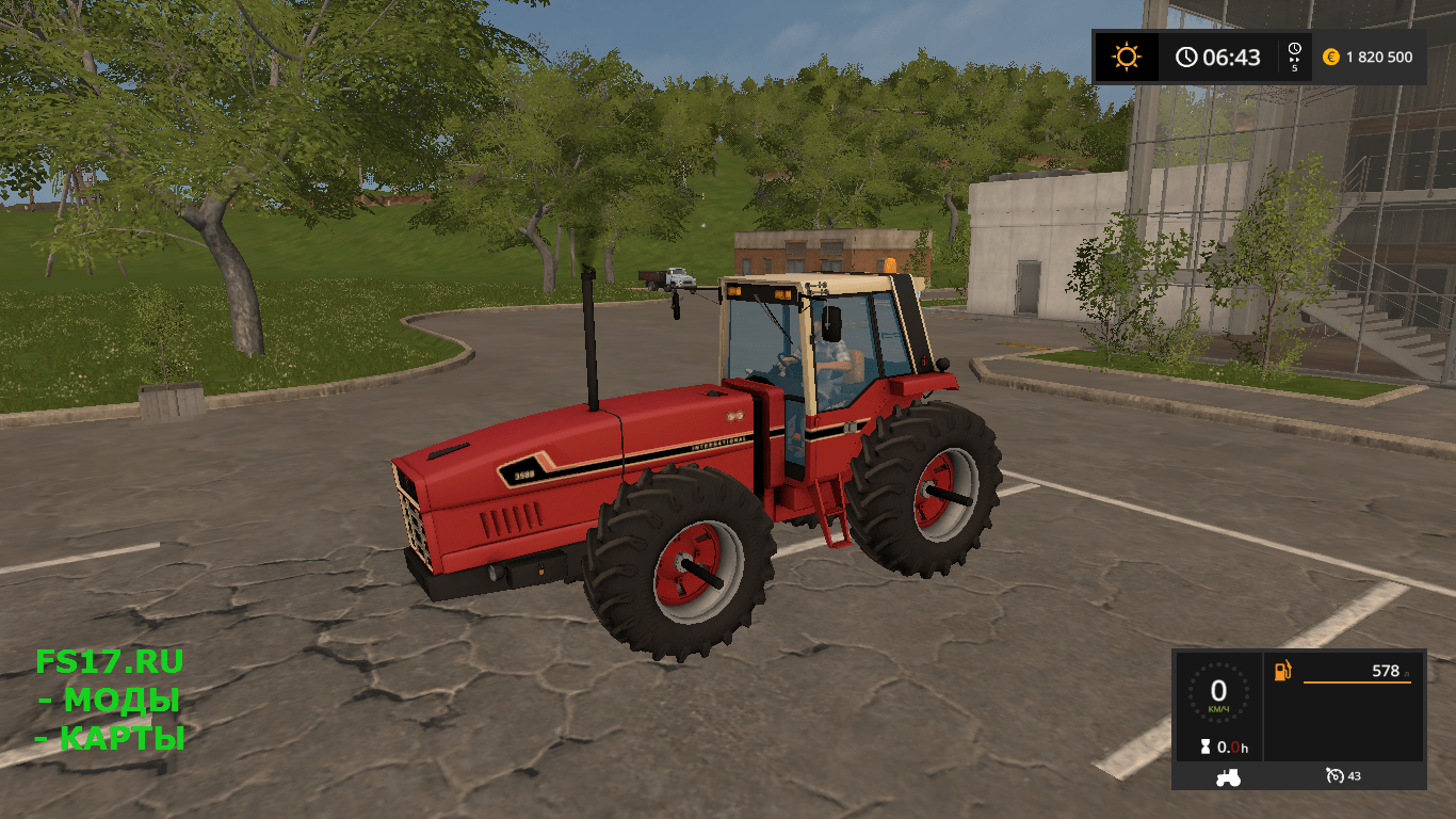 Трактор CASE IH 3588 V1.1 для Farming Simulator 2017