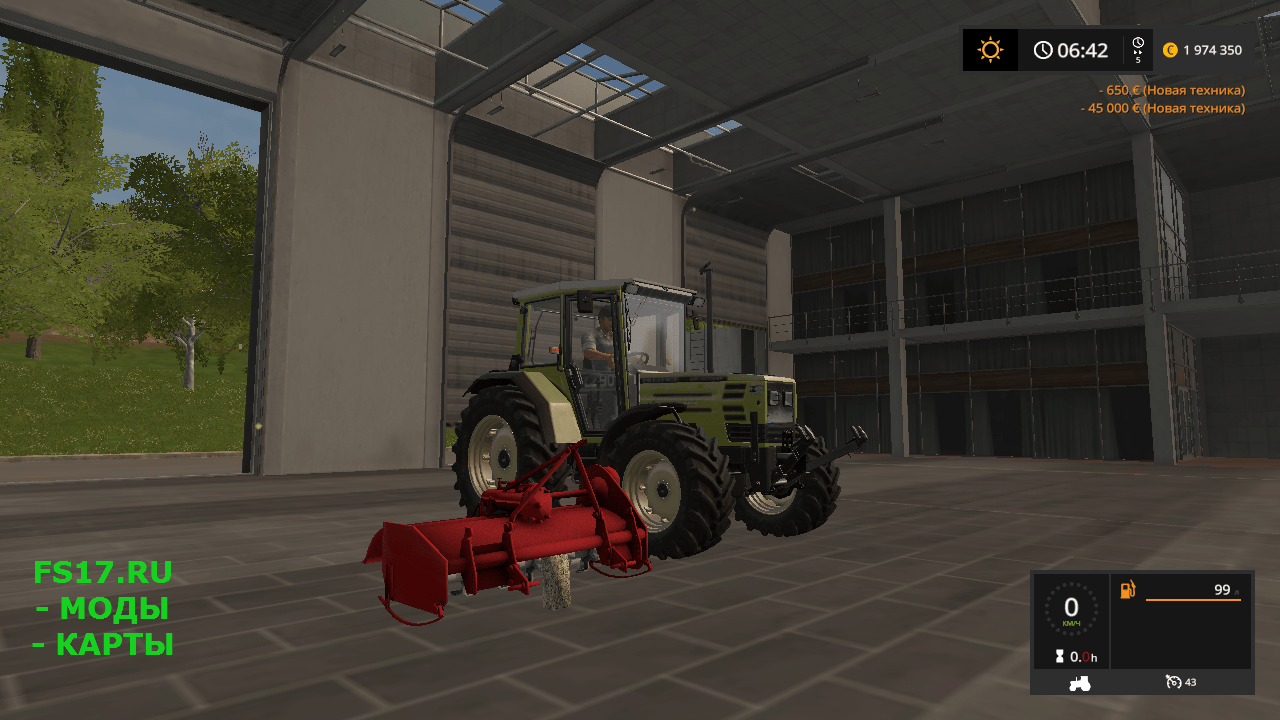 Культиватор KRONE V1.0.0 для Farming Simulator 2017