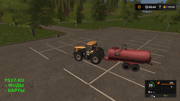 Цистерна МЖТ 10 для Farming Simulator 2017
