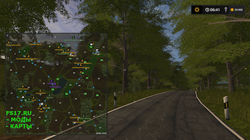 Карта Loess Hill Country  RUS v 4.1 для Farming Simulator 2017