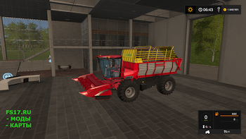 Самоходная косилка-подборщик CASE IH L32000 MOWER для Farming Simulator 2017