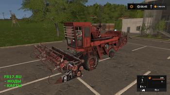Комбайн Енисей 1200 v 1.0 для Farming Simulator 2017