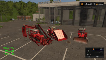 Трактор ДТ 75М и оборудование к нему v 1.1 для Farming Simulator 2017