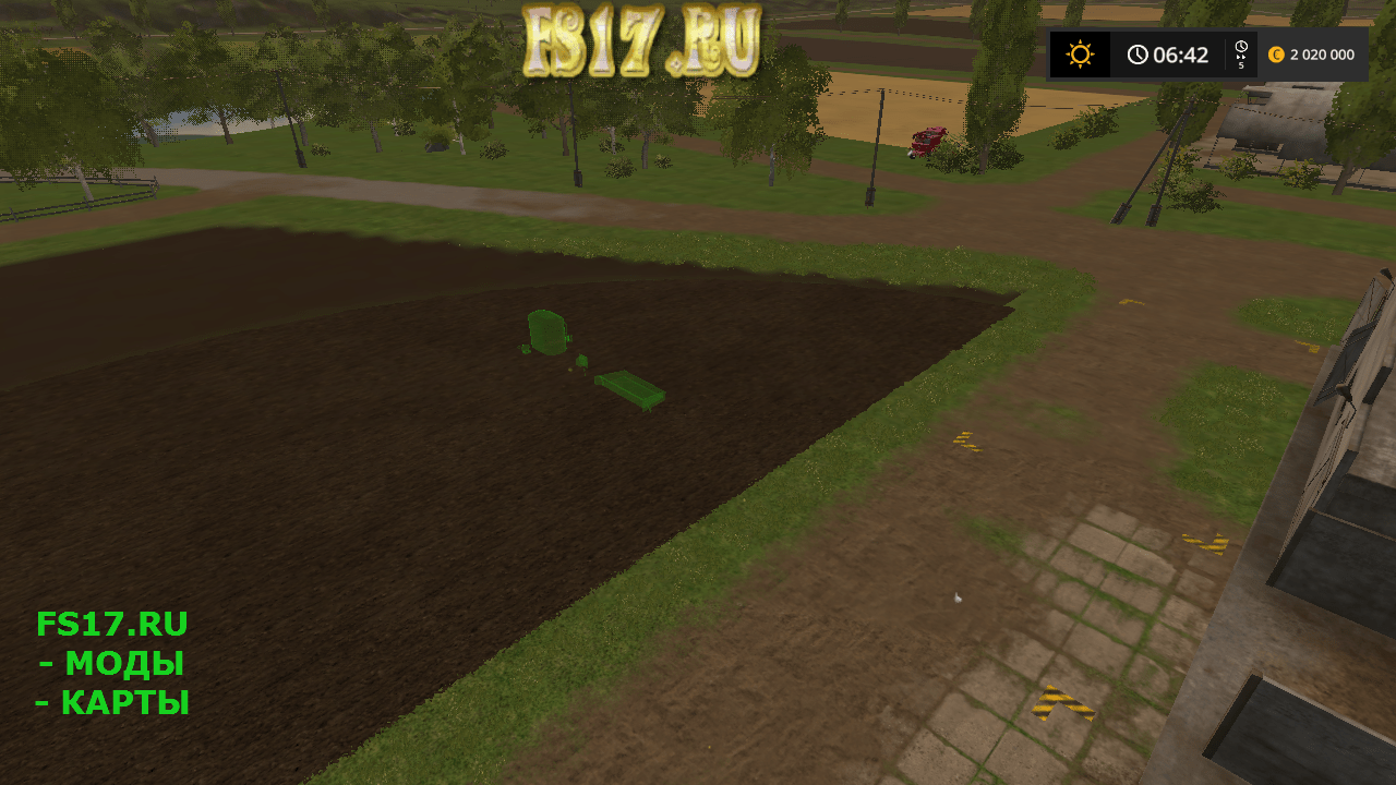Покупаемый томатный огород V1.0 для Farming Simulator 2017