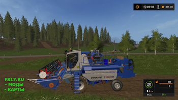 Комбайн Енисей 1200 НМ v 1.0 для Farming Simulator 2017