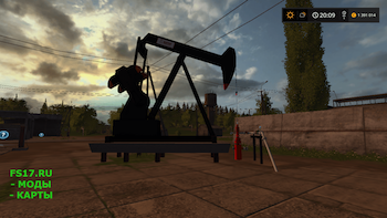 Нефтяной насос V1.0 для Farming Simulator 2017