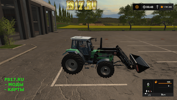 Трактор DEUTZ FAHR 6.11 V1.0 для Farming Simulator 2017