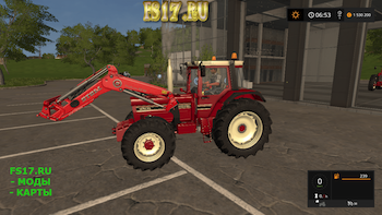 Трактор INTERNATIONAL 1455 V3.0 для Farming Simulator 2017