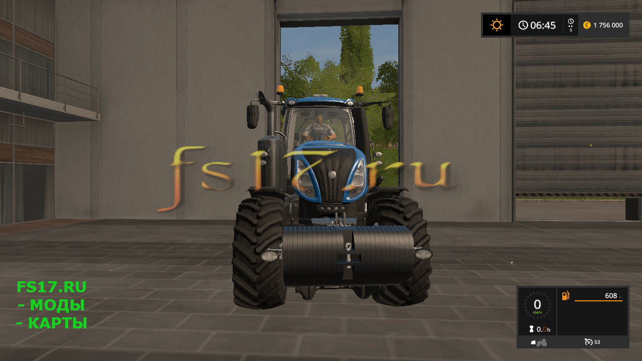 Противовес CHALLENGER 2000KG V1.0 для Farming Simulator 2017