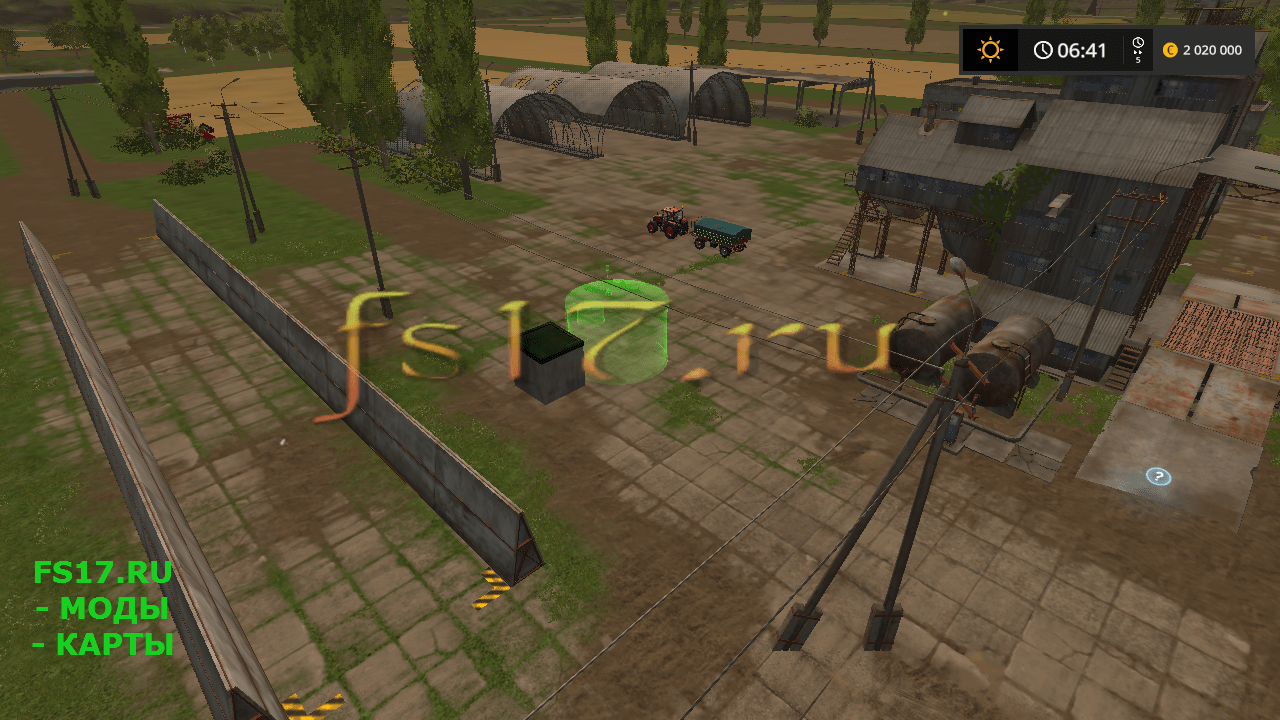 Резервуар с водой WATER REFILL TANK V1.0 для Farming Simulator 2017