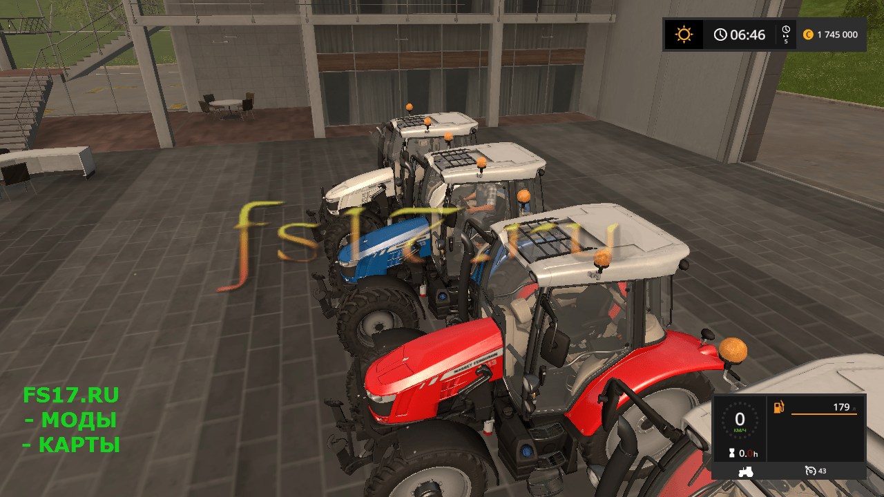 Трактор MASSEY FERGUSON 5610/5630 V1.0 для Farming Simulator 2017