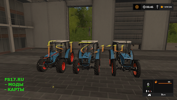 Трактор EICHER 2090T - 2100T V1.1.0.0 для Farming Simulator 2017