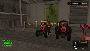 Трактор МТЗ 1220 .3 v 2.1 для Farming Simulator 2017