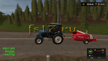 Тюкопресс WELGER AP730 V1.0.0.0 для Farming Simulator 2017