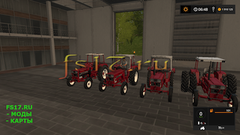 Трактор IHC 844 V1.2.0.0 для Farming Simulator 2017