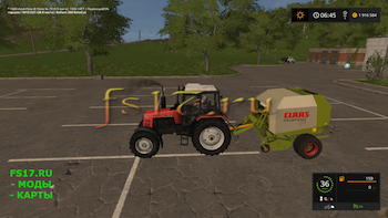 Тюкопресс CLAAS ROLLANT 250  V2.0 для Farming Simulator 2017