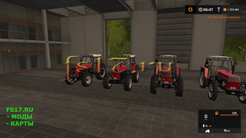 Трактор ZETOR 12045 V2.0 для Farming Simulator 2017
