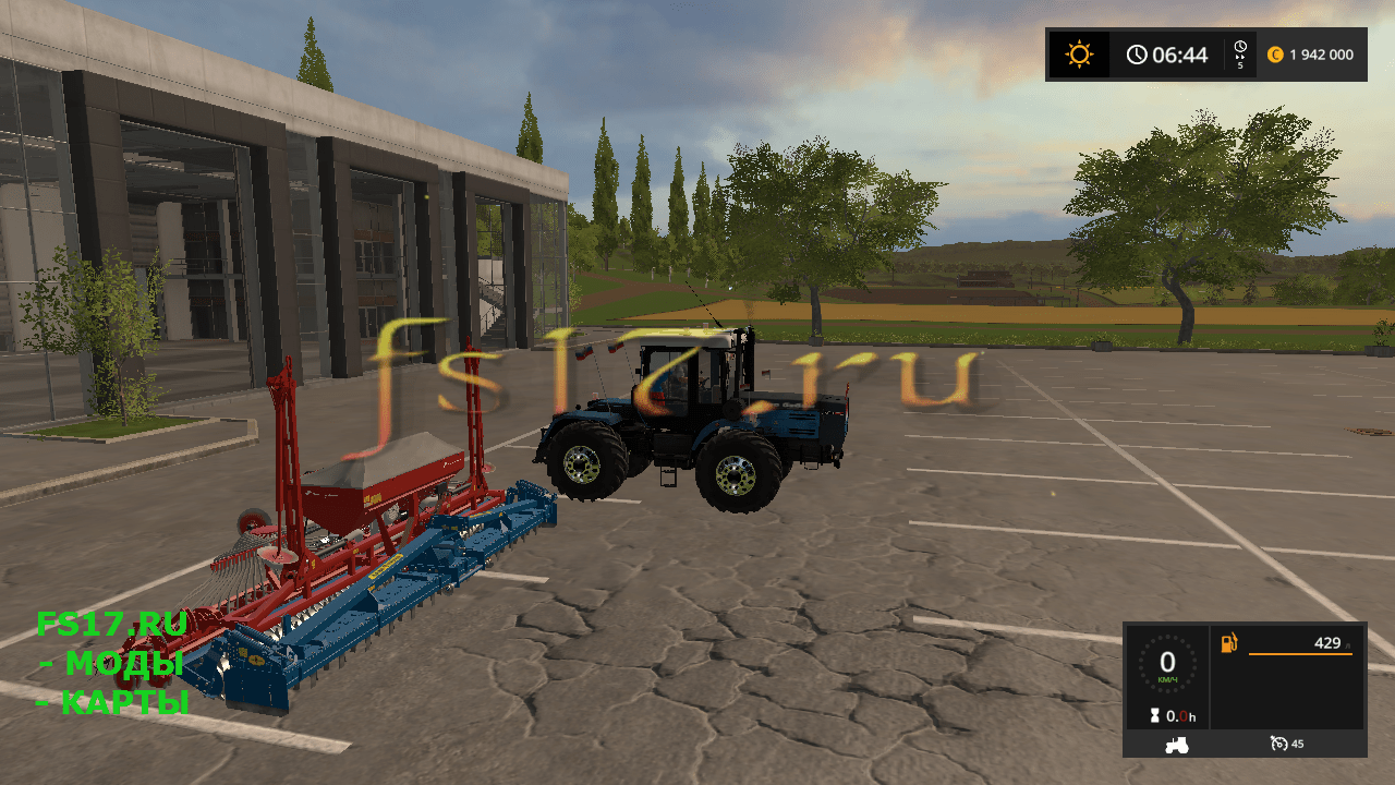 Сеялка RABE SKE 600 PACK V1.0 для Farming Simulator 2017