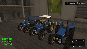 Трактор NEW HOLLAND 55 V1.1 для Farming Simulator 2017