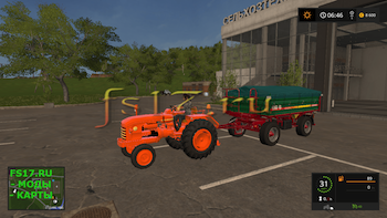 Трактор RENAULT D22 V1.1 для Farming Simulator 2017