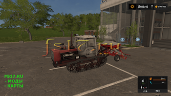 Гусеничный трактор Т 150-09-25 v 1.3 для Farming Simulator 2017