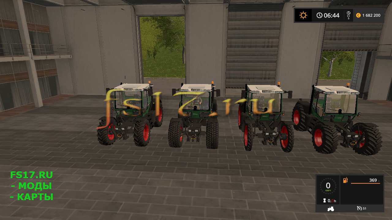 Трактор Fendt Xylon 524 v 1.1 для Farming Simulator 2017