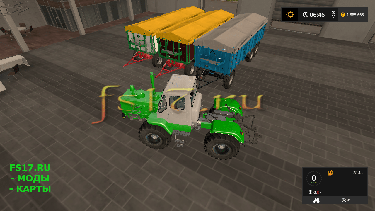 Пак прицепов KROGER AGROLINER HKD 402 PACK V1.0 для Farming Simulator 2017